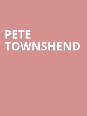 Pete Townshend at Royal Albert Hall